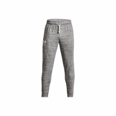 Long Sports Trousers Under Armour Rival Terry Grey Men Fitness