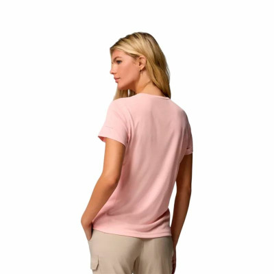 Short-sleeve Sports T-shirt Columbia Zero Rules™ Light Ss Pink