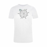 Short-sleeve Sports T-shirt Joluvi Wood White