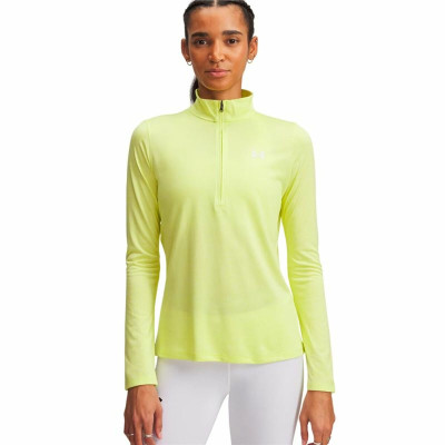 Women's long sleeve T-shirt Under Armour Tech 1/2 Zip Yellow