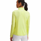 Women's long sleeve T-shirt Under Armour Tech 1/2 Zip Yellow