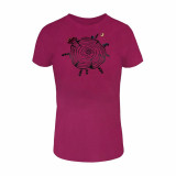 Short-sleeve Sports T-shirt Joluvi Wood W Magenta