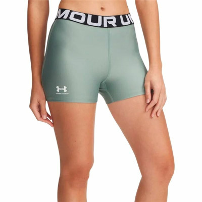 Sport leggings for Women Under Armour Hg Shorty Blue Green