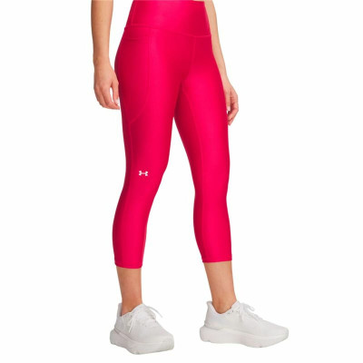 Sport leggings for Women Under Armour Tech Hi Capri Pink