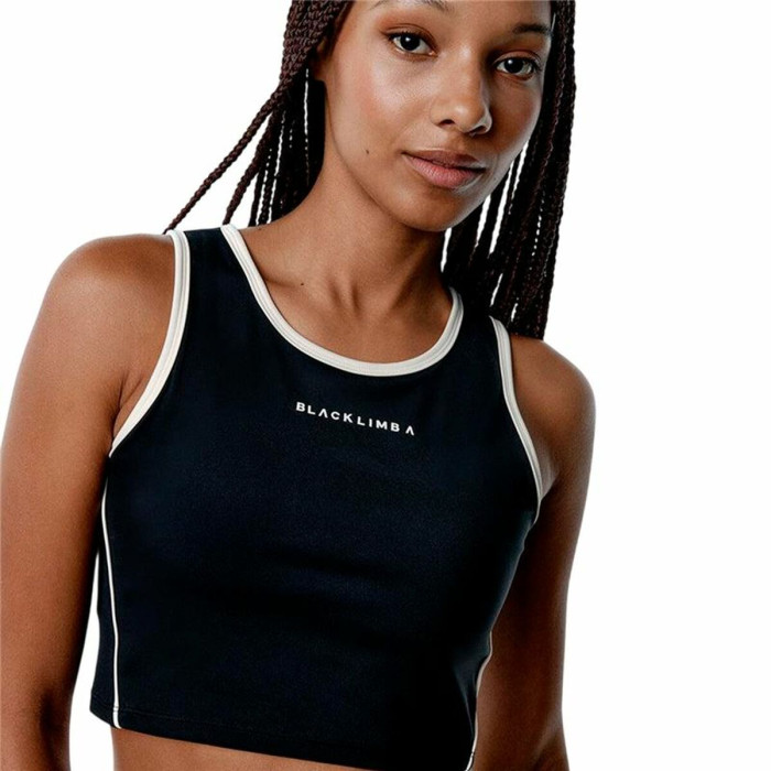 Women’s Sports Top Black Limba Streamline Fitness