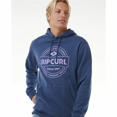 Men’s Hoodie Rip Curl Stapler Hood Blue