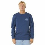 Men’s Sweatshirt without Hood Rip Curl Stapler Crew Blue