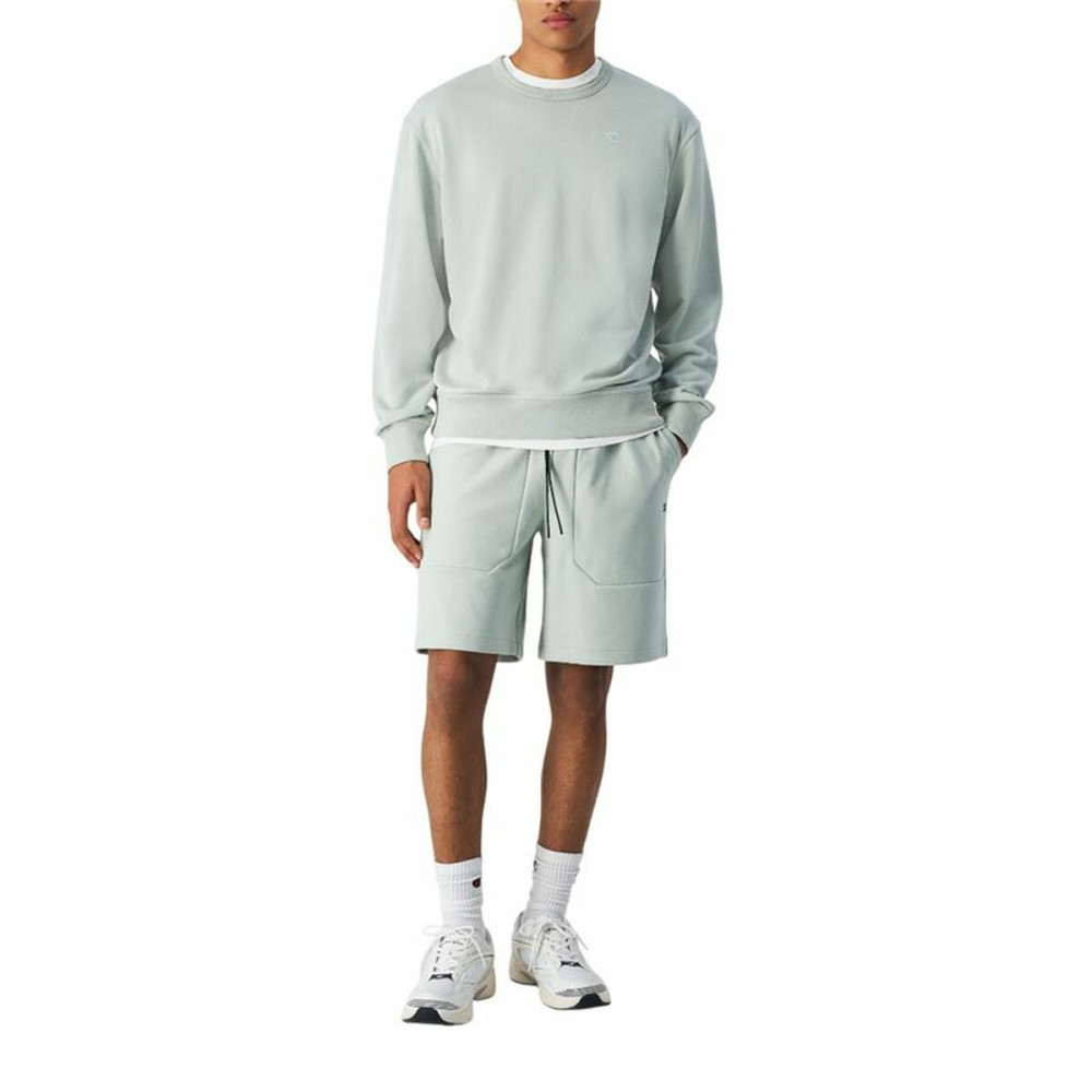 Men’s Sweatshirt without Hood Champion Champion Crewneck Blue