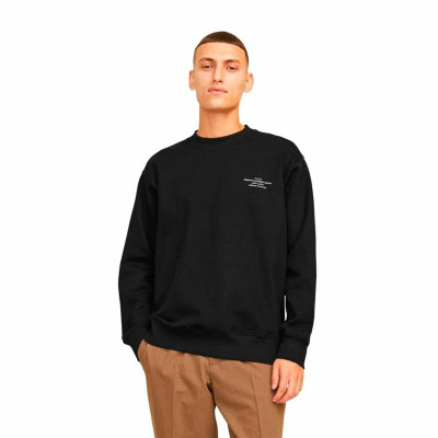 Men’s Sweatshirt without Hood Jack & Jones Jprblachad Branding
