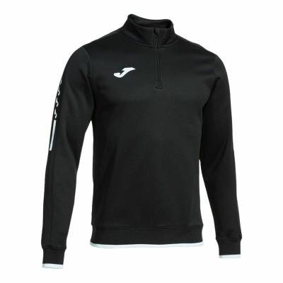 Men’s Sweatshirt without Hood Joma Sport Olimpiada Black