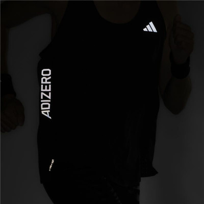 Men's Sleeveless T-shirt Adidas Adizero Snglt