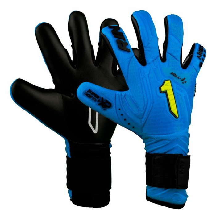 Goalkeeper Gloves Rinat Aries Némesis Prime Blue Adults