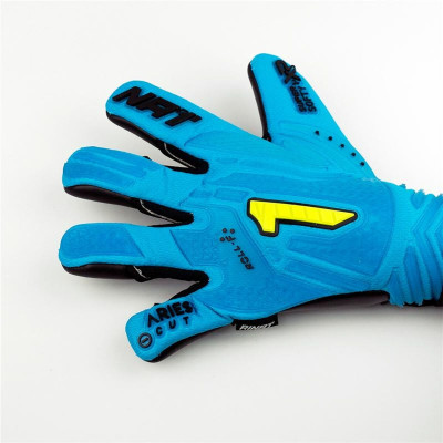 Goalkeeper Gloves Rinat Aries Némesis Prime Blue Adults