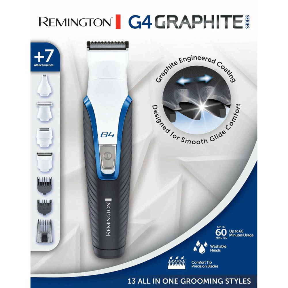 Beard Trimmer Remington BARBER G4 GRAPHITE KIT MULTIFUNC PG4000