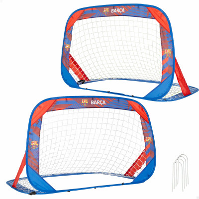 Set of 2 football goals F.C. Barcelona