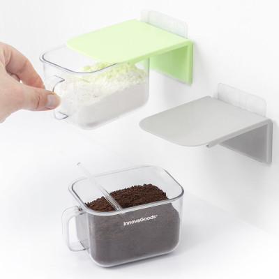 Removable Adhesive Kitchen Containers Handstore InnovaGoods 2 Units