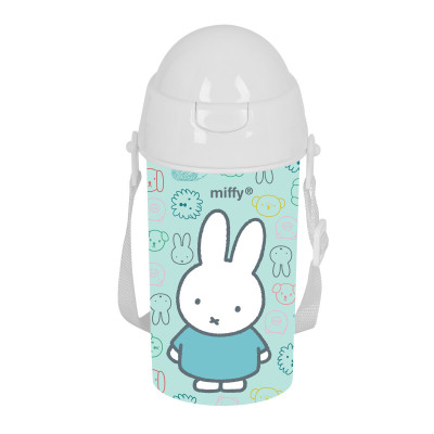 Water bottle Miffy Friends Blue PVC 500 ml