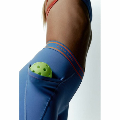Sport leggings for Women Black Limba Eraflex Blue Indigo
