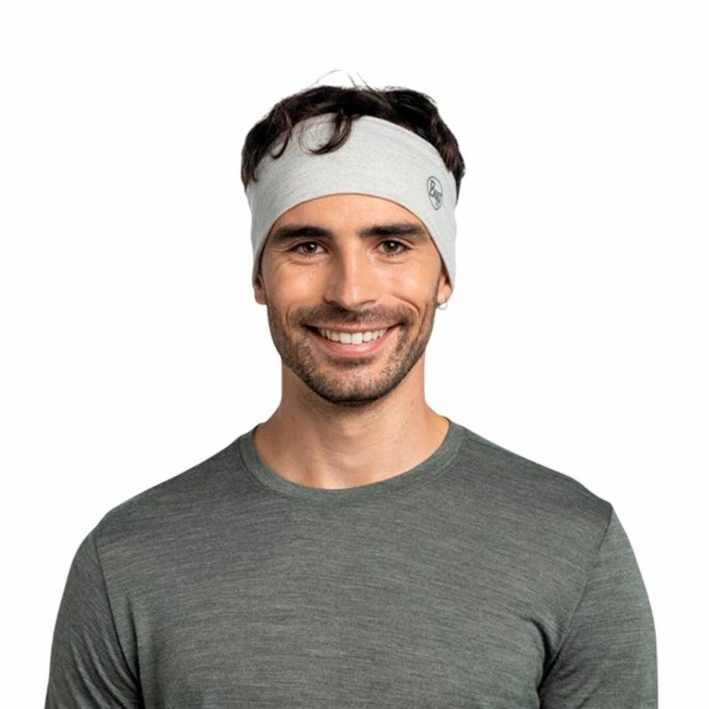 Sports Strip for the Head Buff Solid Cloud Grey
