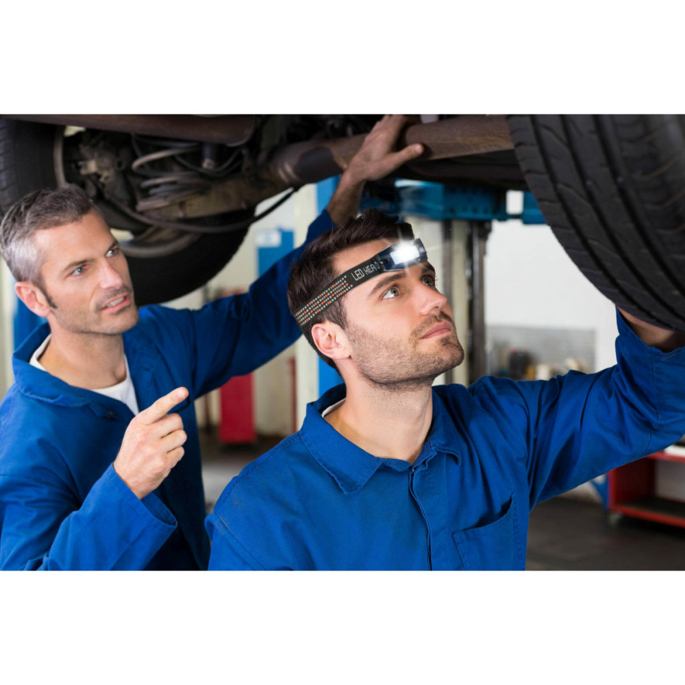 Rechargeable and Adjustable LED Head Torch Velamp 2 W 150 Lm