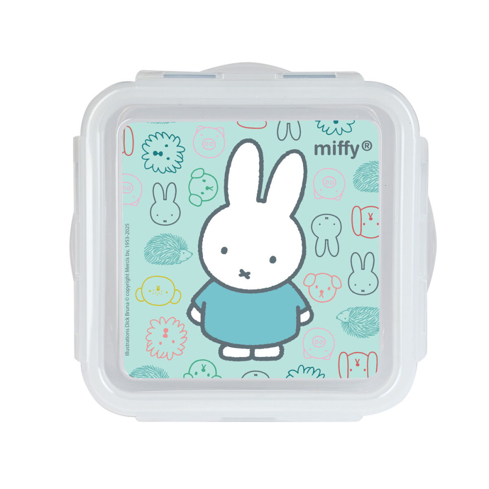 Lunch box Miffy Friends Blue Polyester 13 x 7.5 x 13 cm