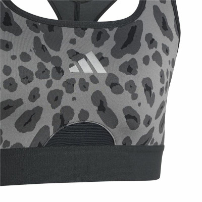 Sports Bra Adidas Powerreact Grey 13-14 Years