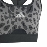 Sports Bra Adidas Powerreact Grey 13-14 Years