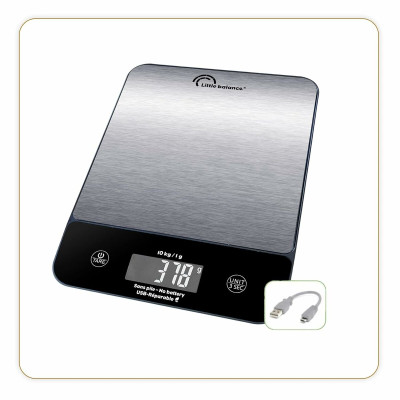 kitchen scale Little Balance 10 kg Silver 23,8 x 17,3 cm