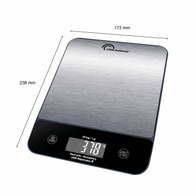 kitchen scale Little Balance 10 kg Silver 23,8 x 17,3 cm