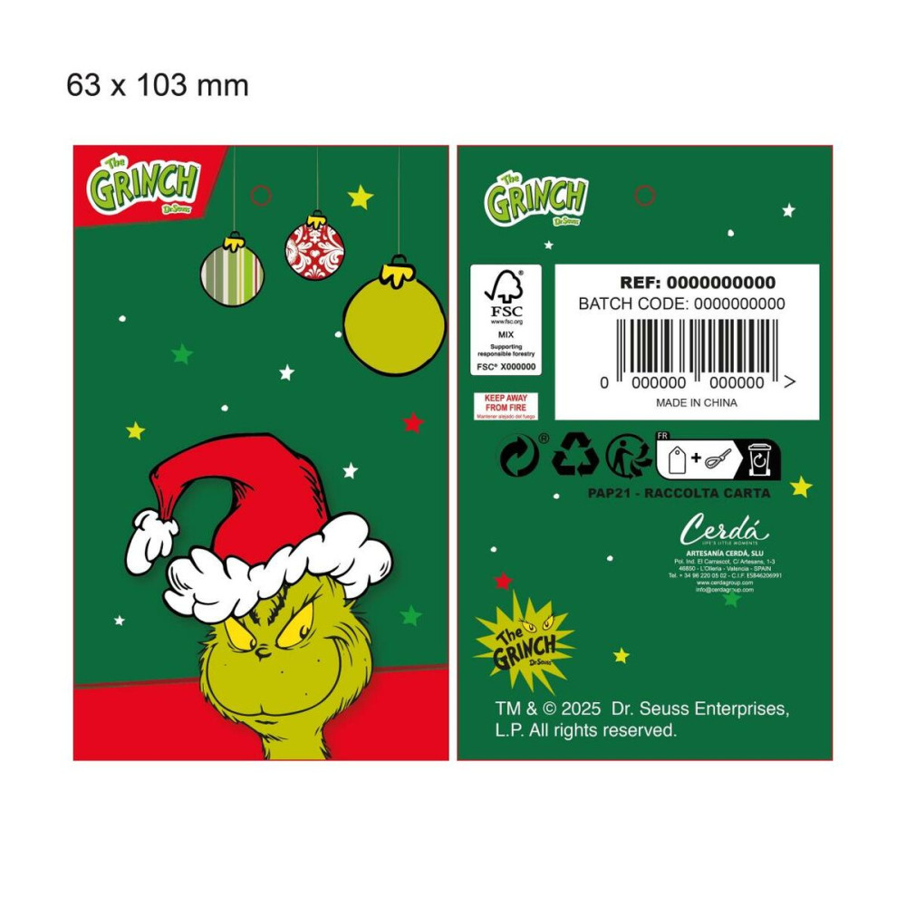 Child Cap The Grinch Green