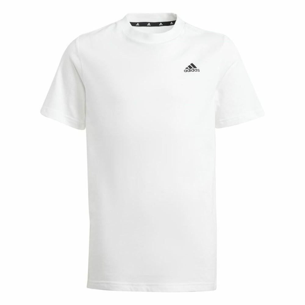 Child's Short Sleeve T-Shirt Adidas U Sl White