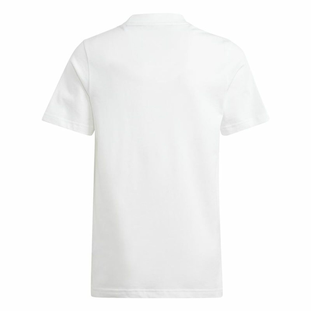 Child's Short Sleeve T-Shirt Adidas U Sl White