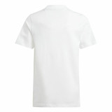 Child's Short Sleeve T-Shirt Adidas U Sl White