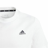 Child's Short Sleeve T-Shirt Adidas U Sl White