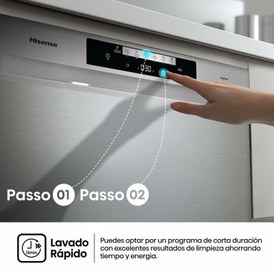Dishwasher Hisense HS643C90X Silver
