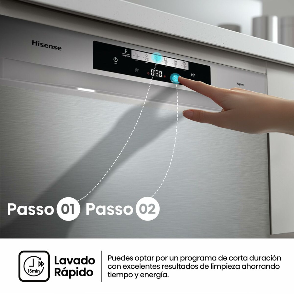 Dishwasher Hisense HS643C90X Silver