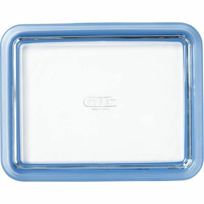 Set of lunch boxes Pyrex Blue Transparent 800 ml 3 Pieces