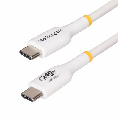 USB Cable Startech USB2EPR2MW White 2 m