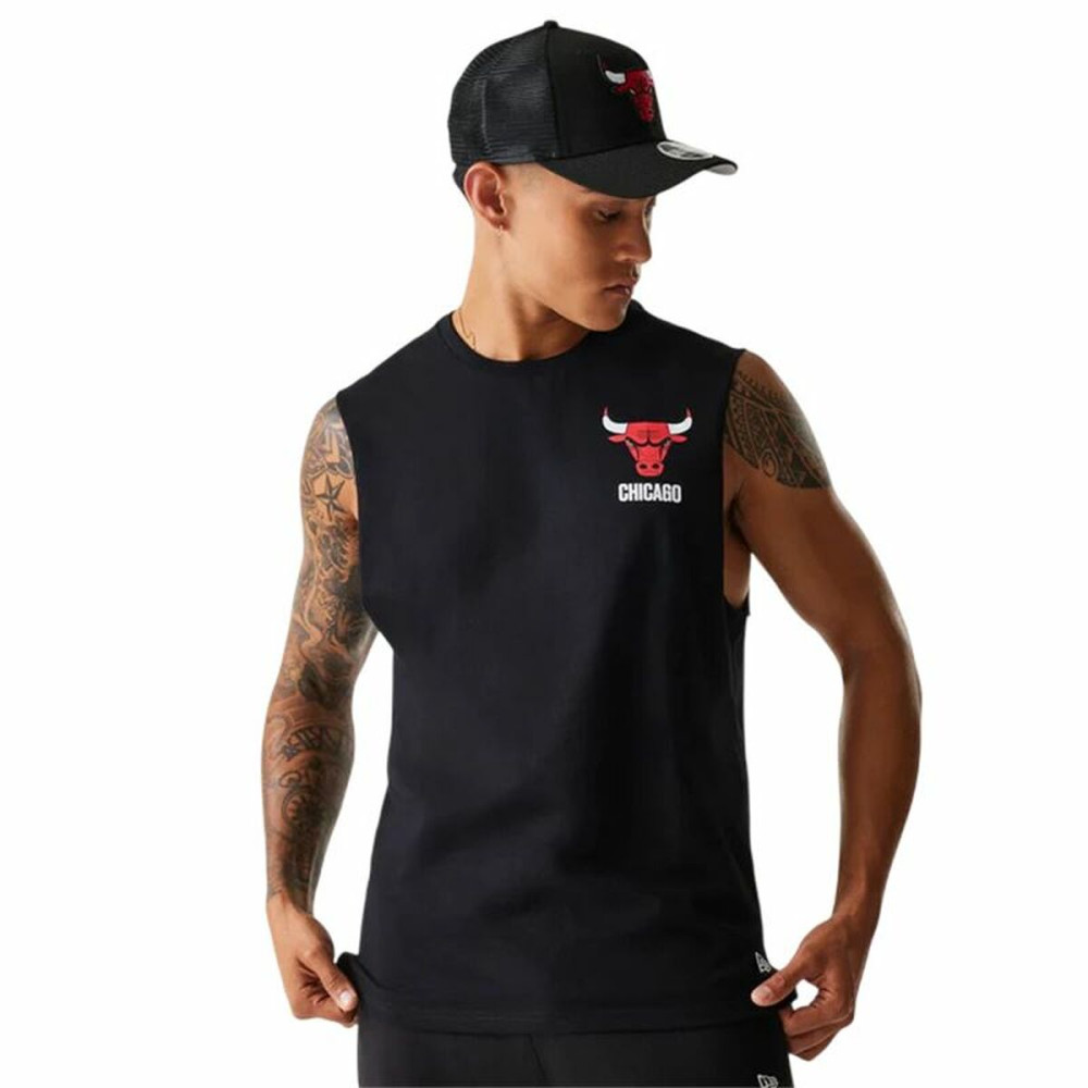 Tank Top Men New Era  Chicago Bulls  Black