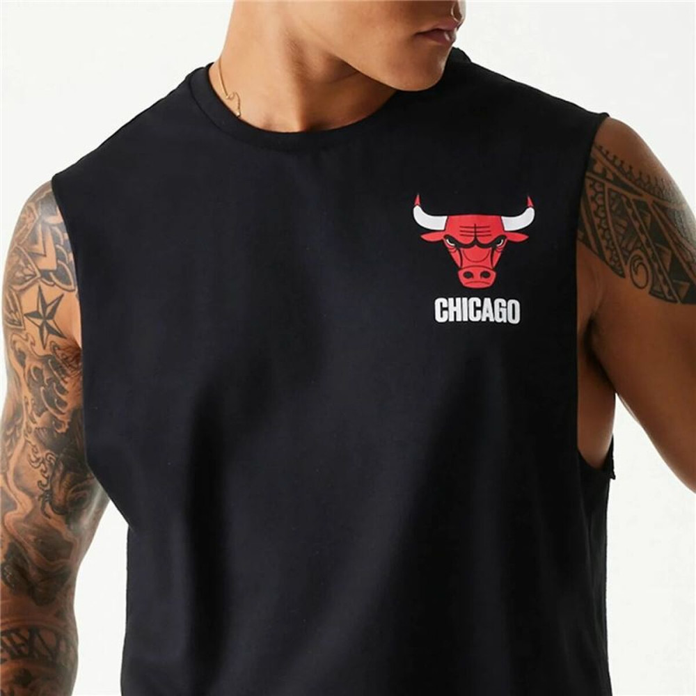 Tank Top Men New Era  Chicago Bulls  Black