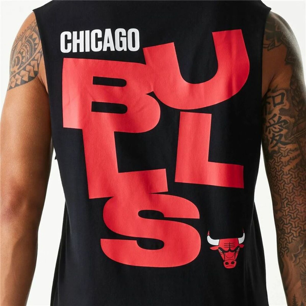 Tank Top Men New Era  Chicago Bulls  Black