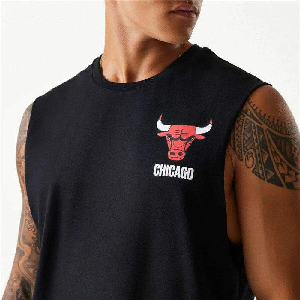 Tank Top Men New Era  Chicago Bulls  Black