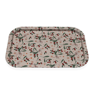 Tray Versa Metal 23 X 1,5 X 34 CM Berries