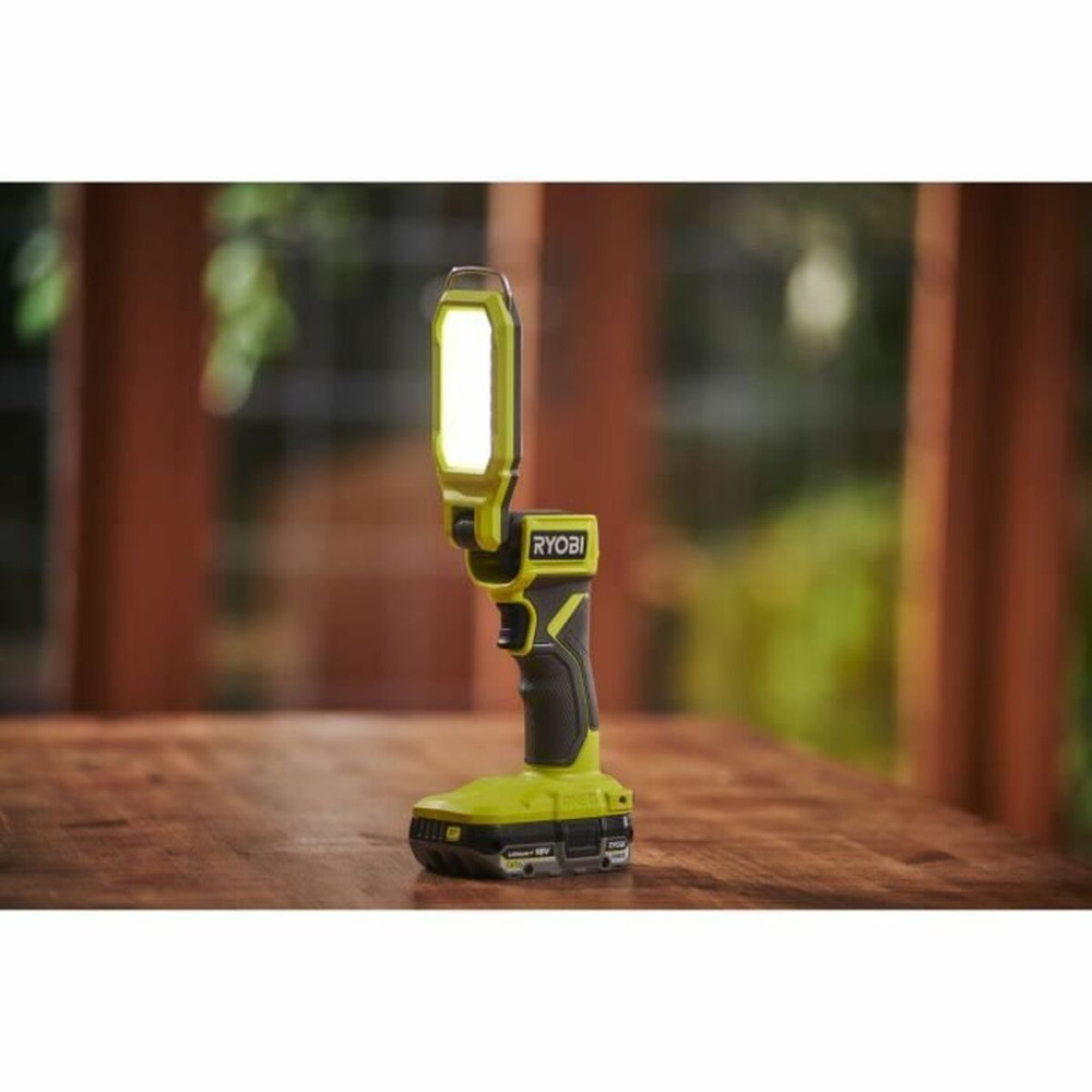 Torch LED Ryobi 100 Lm Green Grey