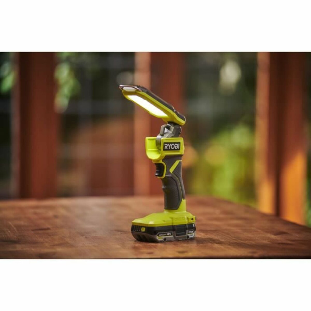 Torch LED Ryobi 100 Lm Green Grey