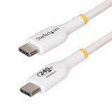 USB Cable Startech USB2EPR1MW White 1 m