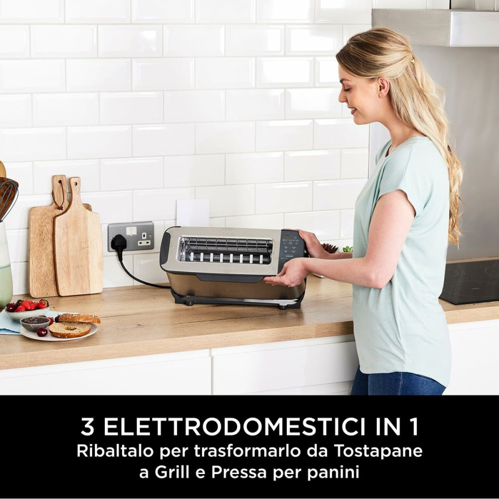 Toaster NINJA Silver 1200 W 3-in-1