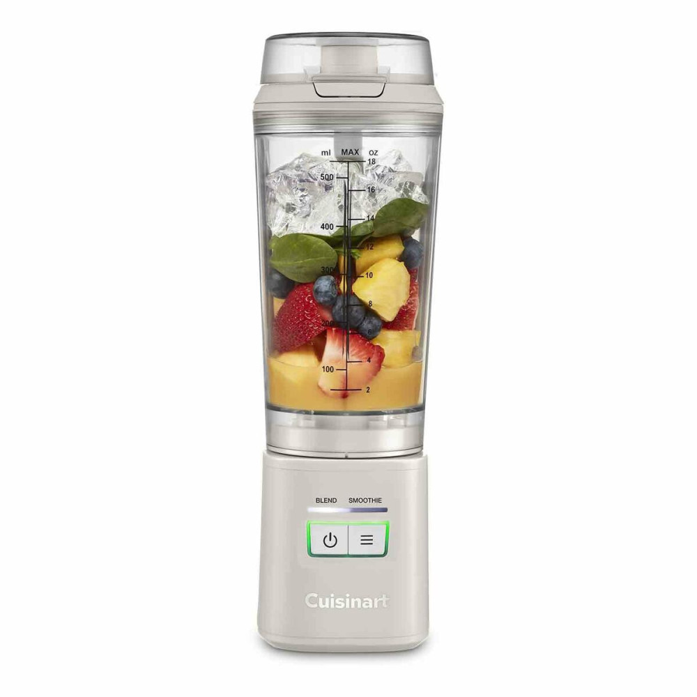 Cup Blender Cuisinart PBL100E Blast&Go 120 W White 500 ml