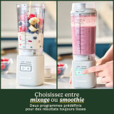 Cup Blender Cuisinart PBL100E Blast&Go 120 W White 500 ml