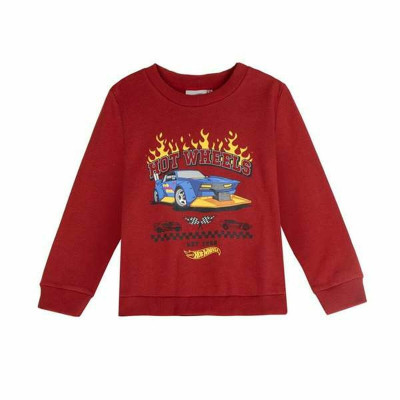 Children’s Sweatshirt Hot Wheels Dark Red